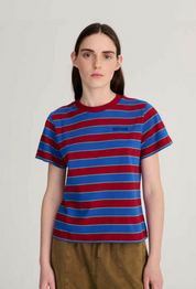 BOBOO CHOSES - Striped Cropped T-Shirt