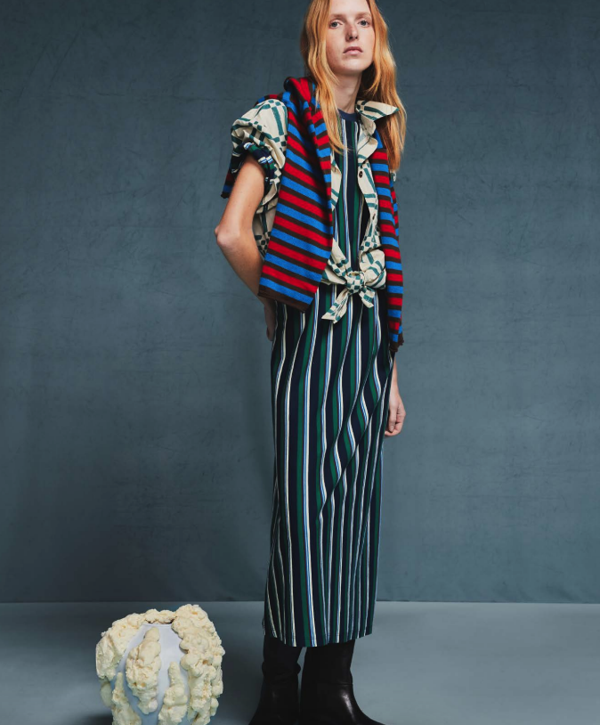 BOBO CHOSES - Striped Single Jersey Dress