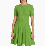 Oscar De La Renta Green Dress (M)