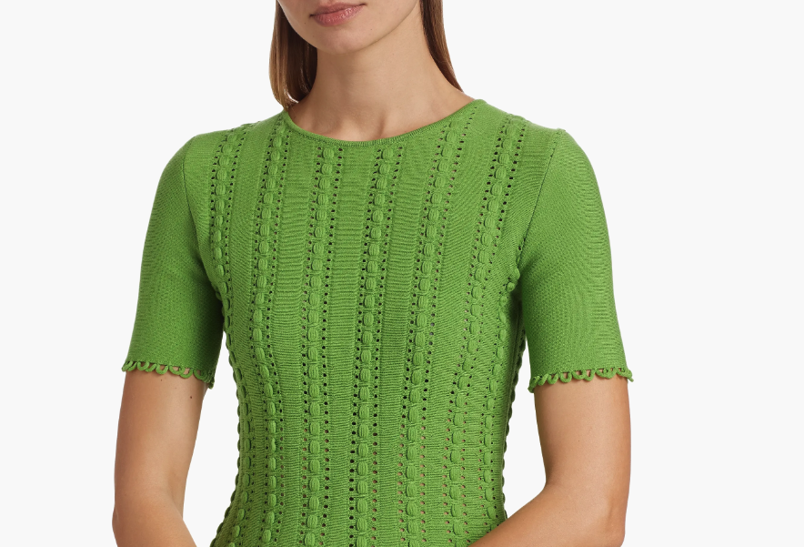 Oscar De La Renta Green Dress (M)