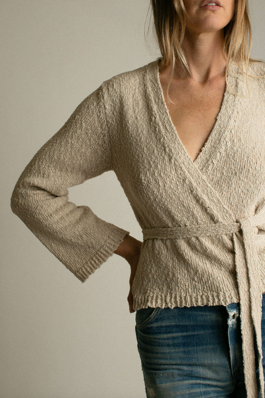 Rita Row Vaca Wrap Cardigan (L)
