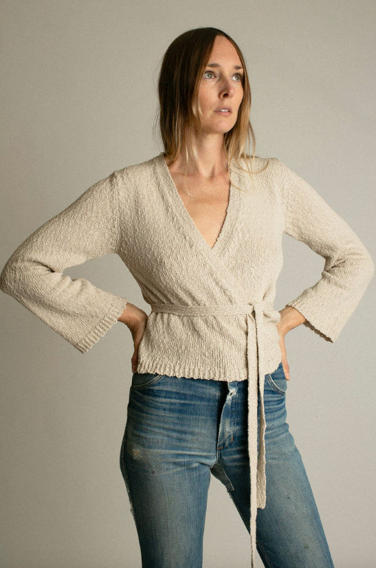 Rita Row Vaca Wrap Cardigan (L)