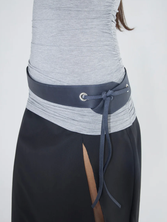 Paloma Wool Trot Belt - Navy (M/L)