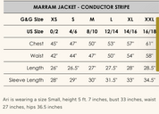 Gravel & Gold - Maram Conductor Jacket | Conductor Stripe