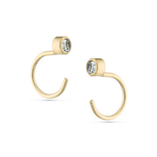 Baleen - Shine Hug Studs | Gold