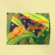 Refuge Studios Iowa City - Slow Snail Sticker