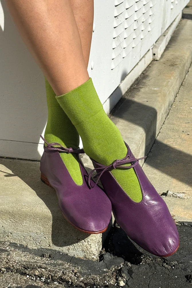 Le Bon Shoppe - Sneaker Socks | Matcha