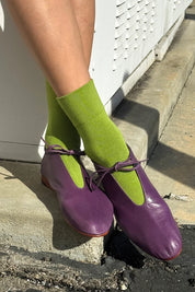 Le Bon Shoppe - Sneaker Socks | Matcha