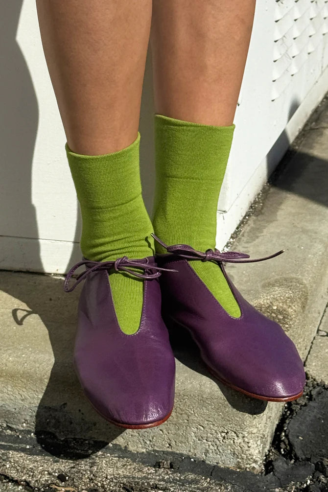 Le Bon Shoppe - Sneaker Socks | Matcha