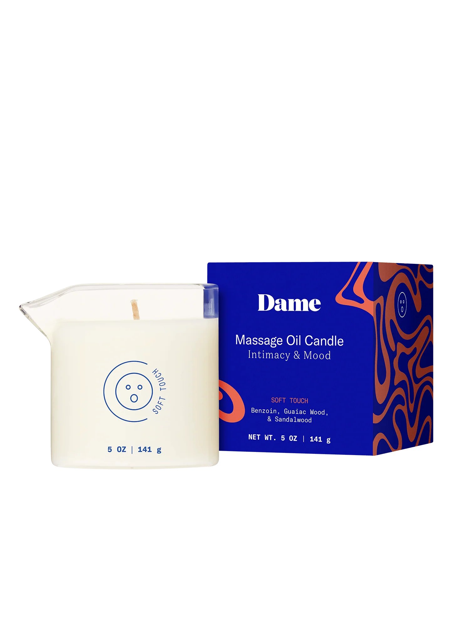 Dame - Massage Oil Candle | Soft Touch