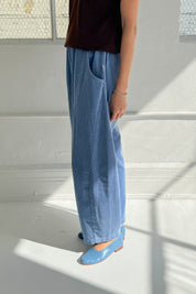 Le Bon Shoppe - Soft Corduroy Arc Pants | Blue