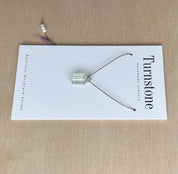 Turnstone Jewelry - Green Amethyst Aperture Necklace