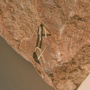 Baleen - Stem Studs | Gold