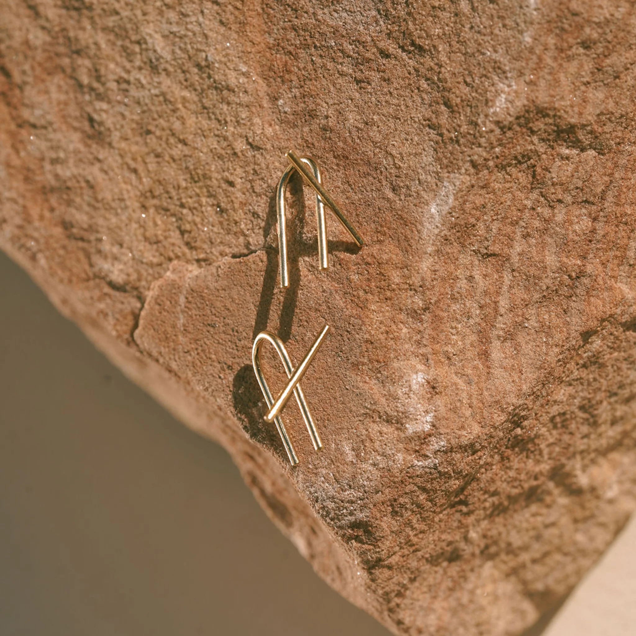 Baleen - Stem Studs | Gold