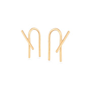 Baleen - Stem Studs | Gold