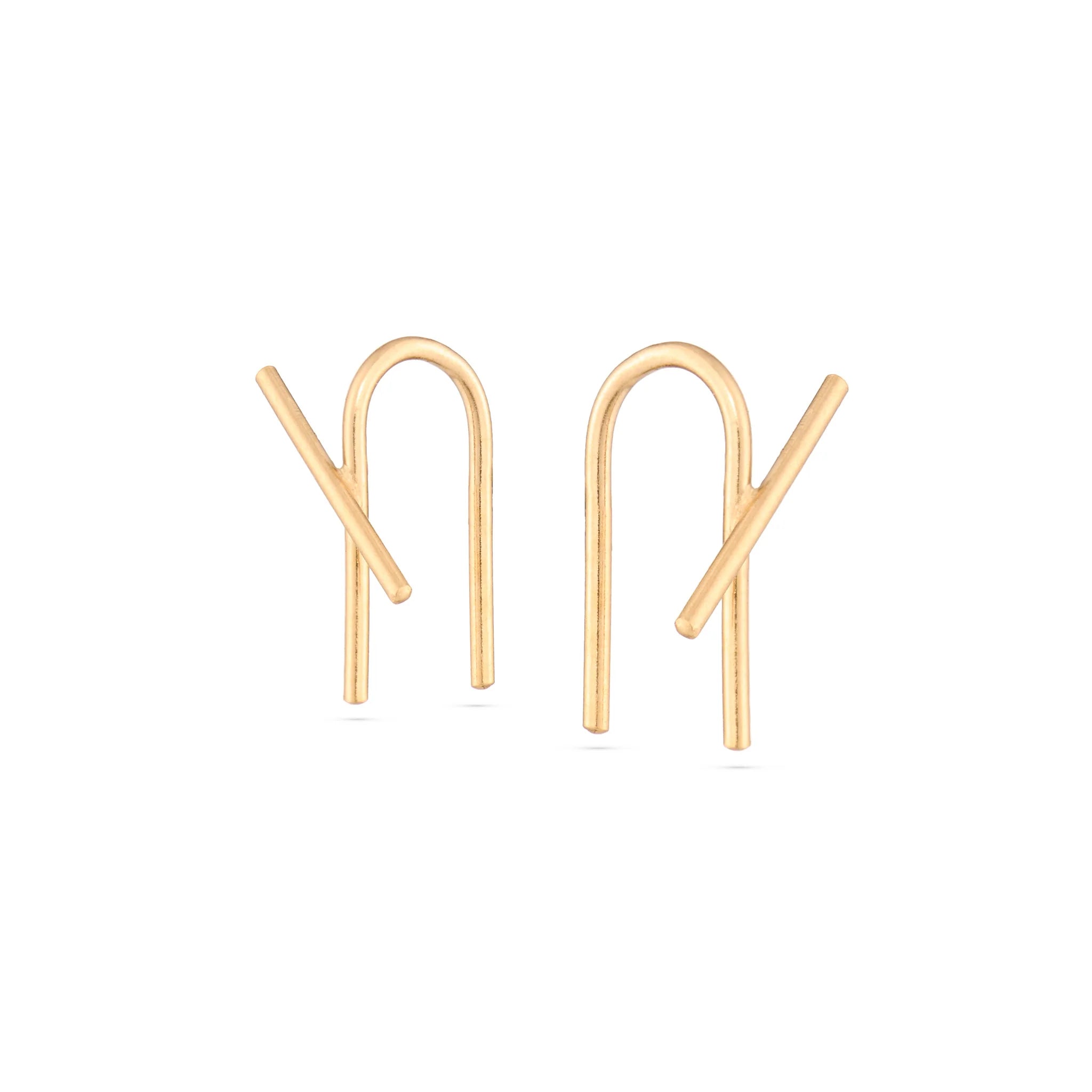Baleen - Stem Studs | Gold