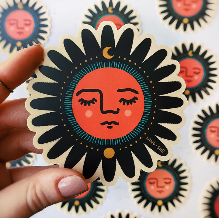 Land & She - Sunflower Mama Sticker