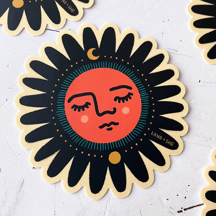 Land & She - Sunflower Mama Sticker