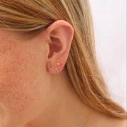 Token Jewelry - Sunrise Stud | Gold Fill