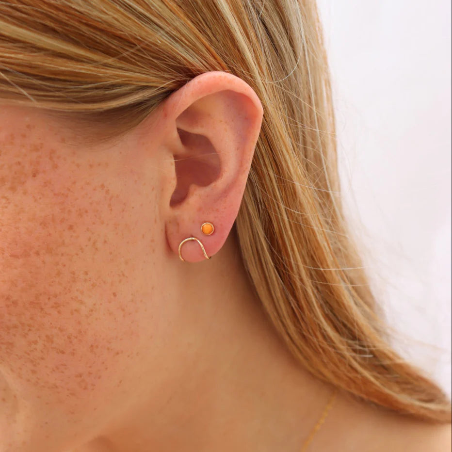 Token Jewelry - Sunrise Stud | Gold Fill