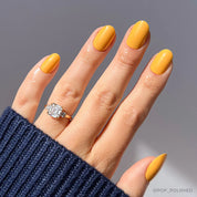 Glamnetic - Sunset Orange Short Round Nails