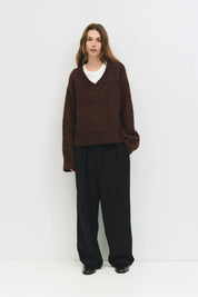 Mod Ref - The Glen Sweater | Brown