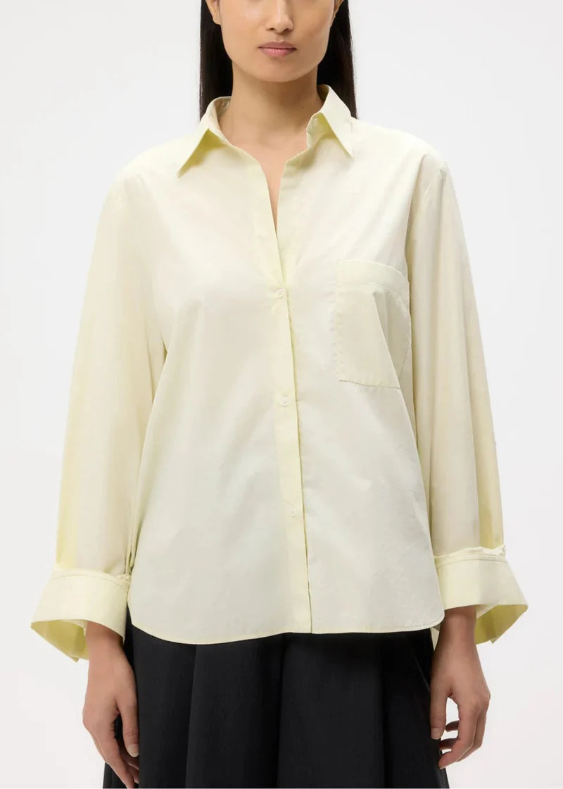 TWP Next Morning Blouse in Aloe Wash (M/L)