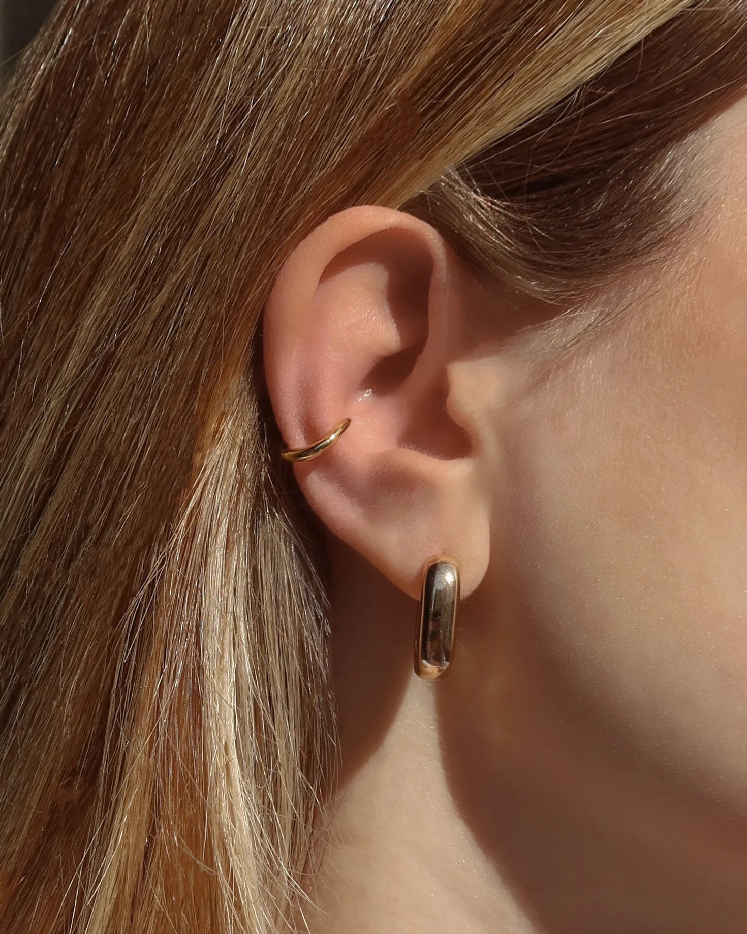 Mod+Jo - Erin Wavy Ear Cuff | Silver