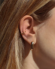 Mod+Jo - Erin Wavy Ear Cuff | Silver