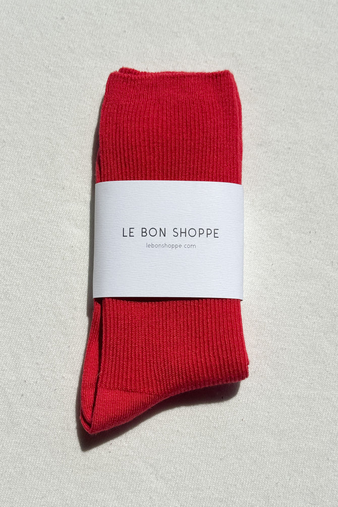 Le Bon Shoppe - Trouser Socks | Tuscan Red