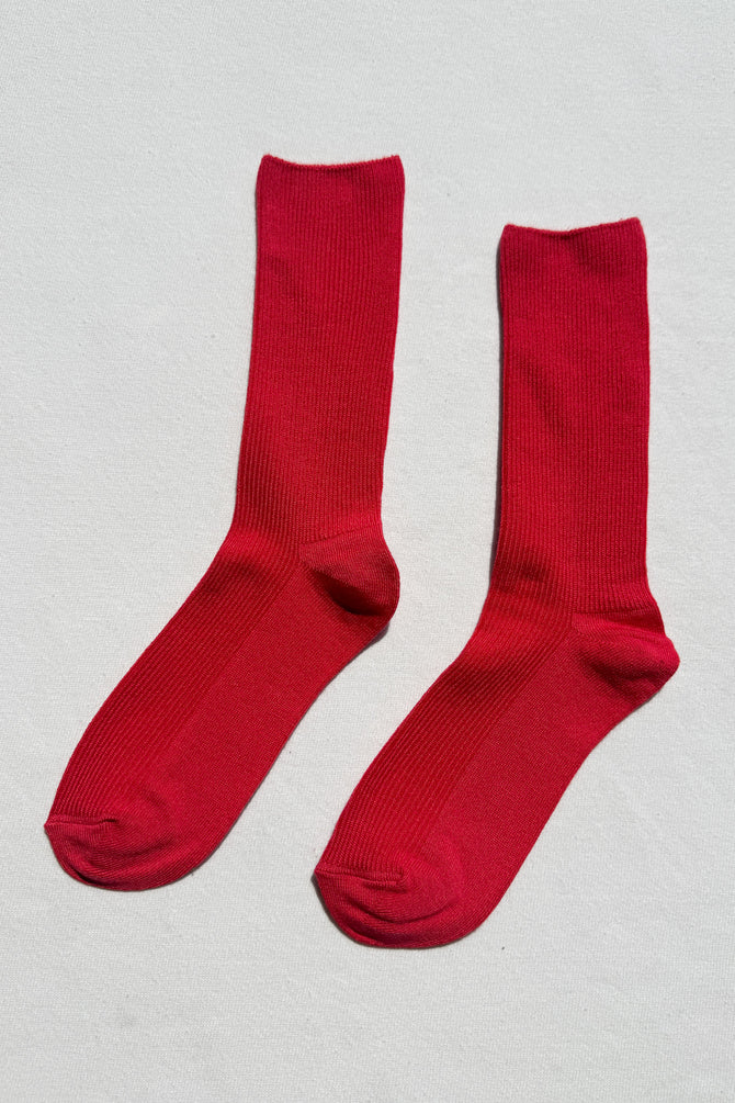 Le Bon Shoppe - Trouser Socks | Tuscan Red