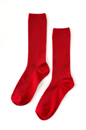 Le Bon Shoppe - Trouser Socks | Tuscan Red