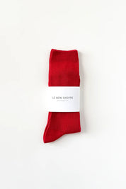 Le Bon Shoppe - Trouser Socks | Tuscan Red