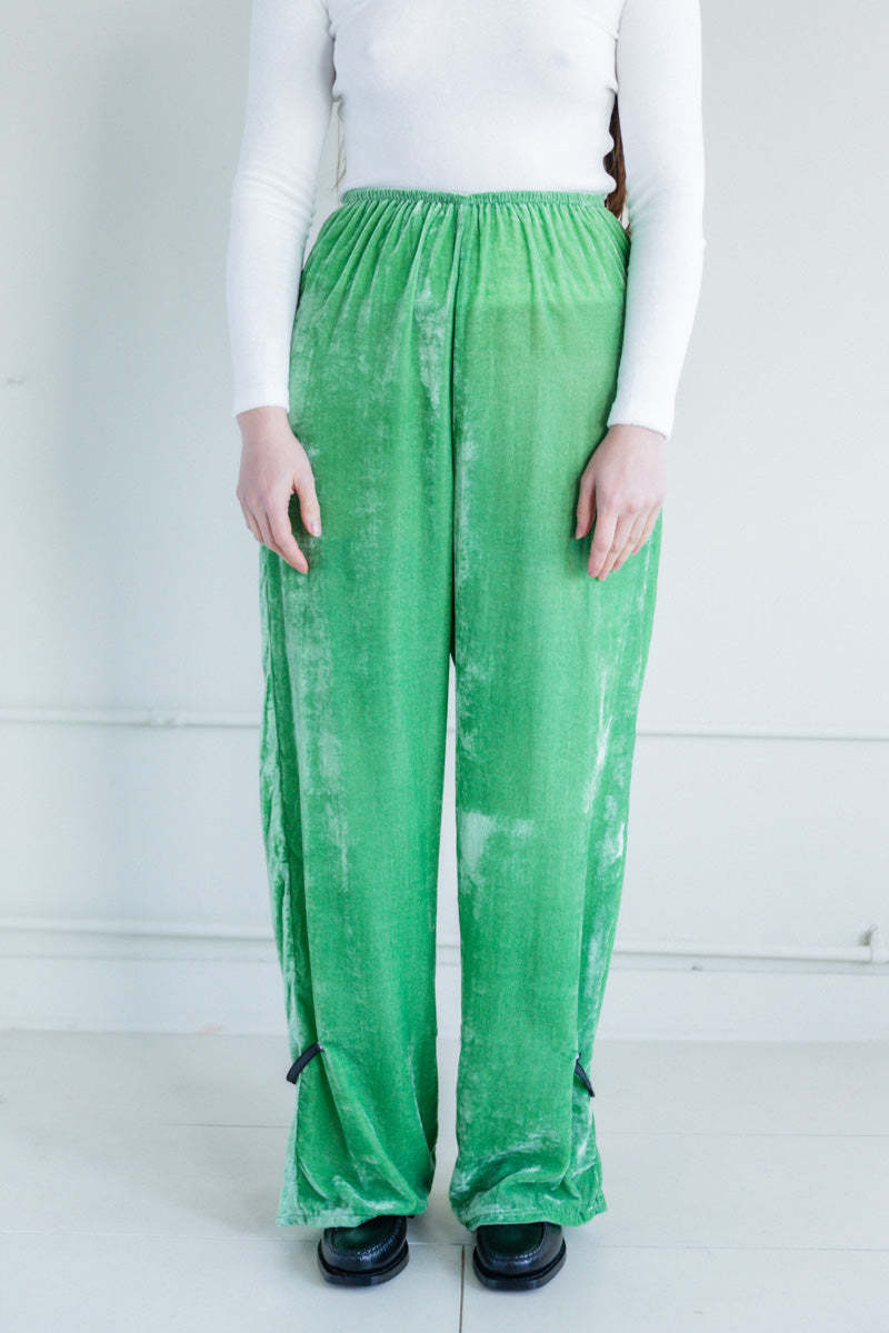 Baserange Unir Silk Velvet Pants (S)