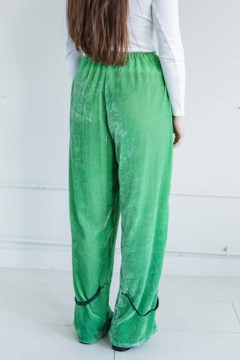 Baserange Unir Silk Velvet Pants (S)