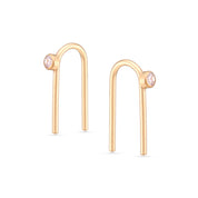 Baleen - U-Shine Earrings | Gold