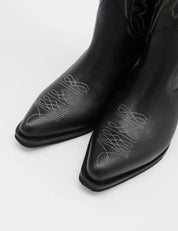 Stivali New York - Unstoppable Western Cowboy Boots | Black Leather