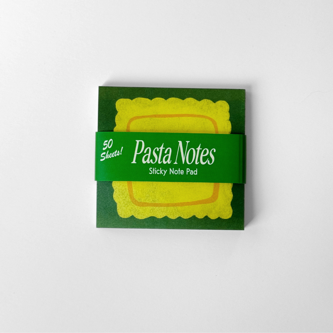 Mel Andrel - Pasta Sticky Notes