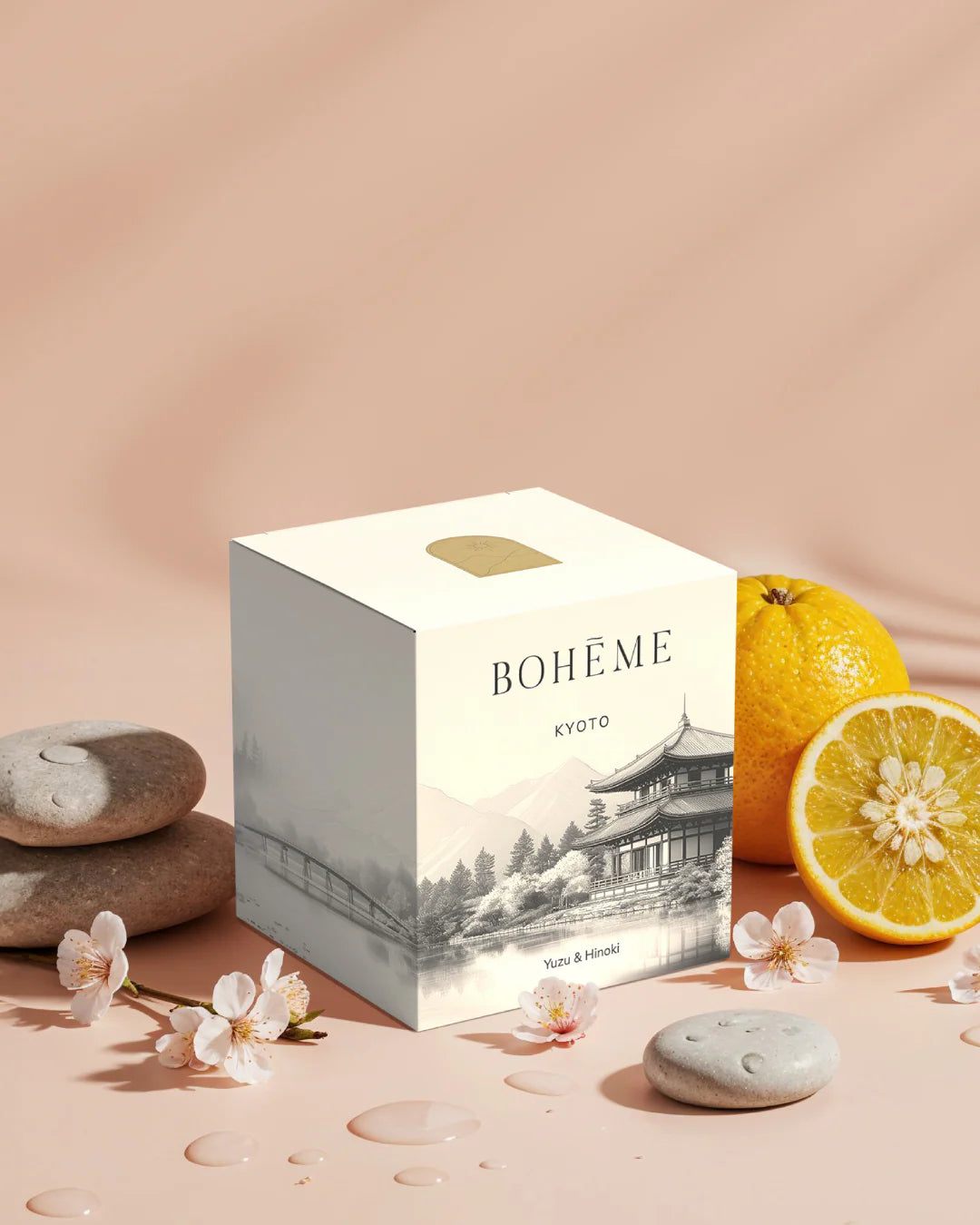 Boheme Fragrances - Kyoto Candle | Yuzu & Hinoki