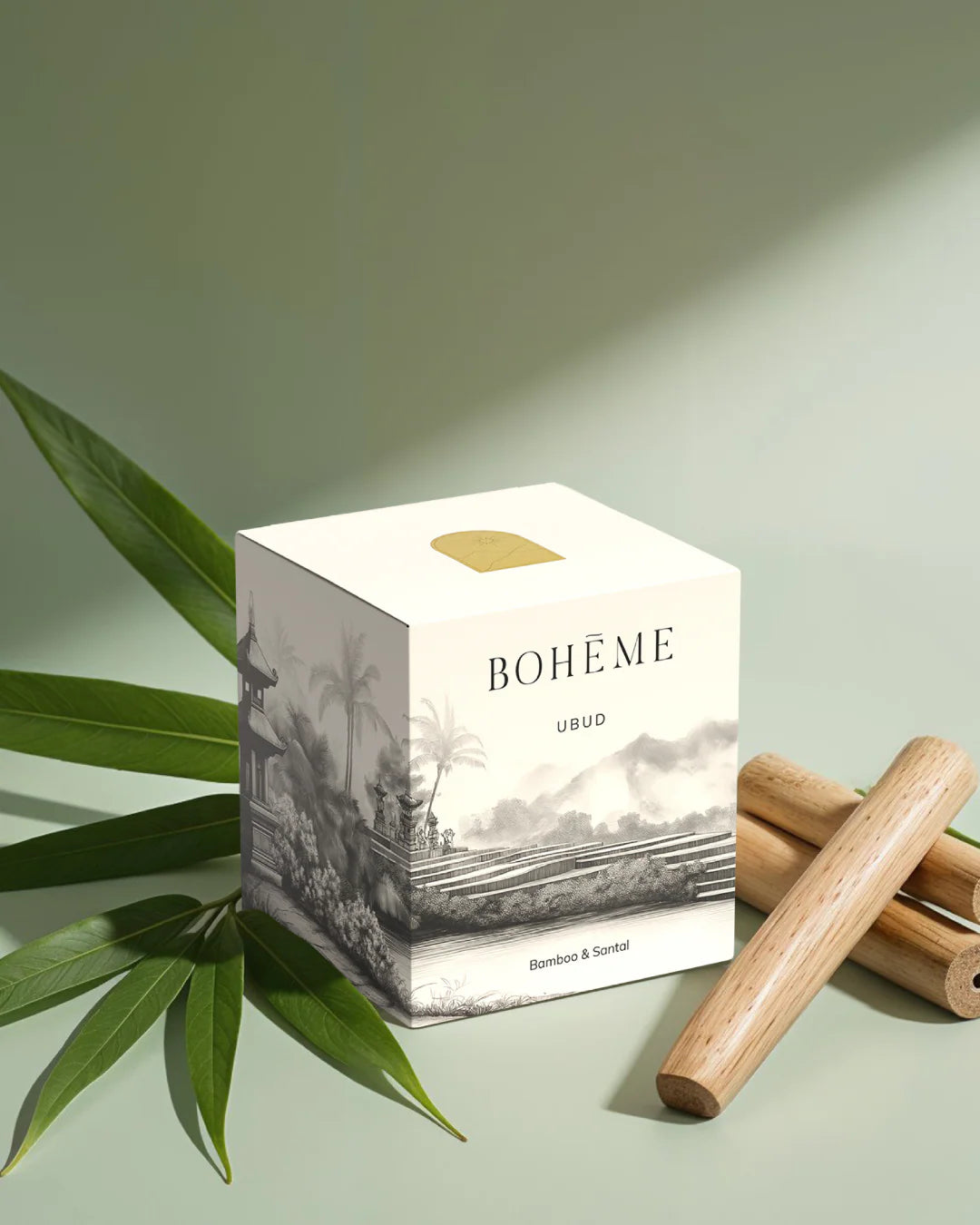 Boheme Fragrances - Ubud Candle | Bamboo & Santal