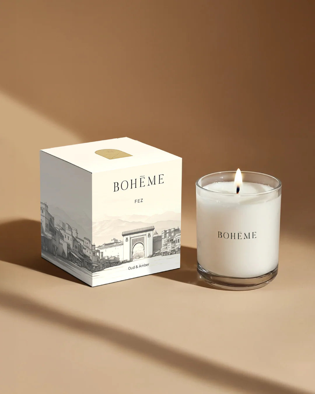 Boheme Fragrances - Fez Candle | Oud & Amber
