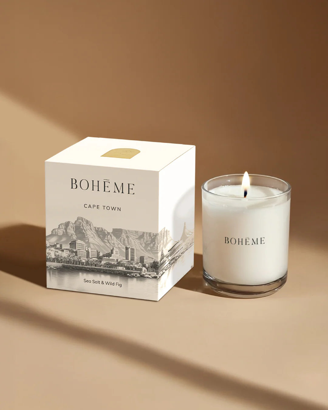 Boheme Fragrances - Cape Town Candle | Sea Salt & Wild Fig