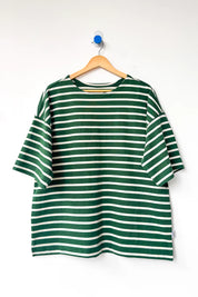 Le Bon Shoppe - Voyage Tee | White Stripe on Pine