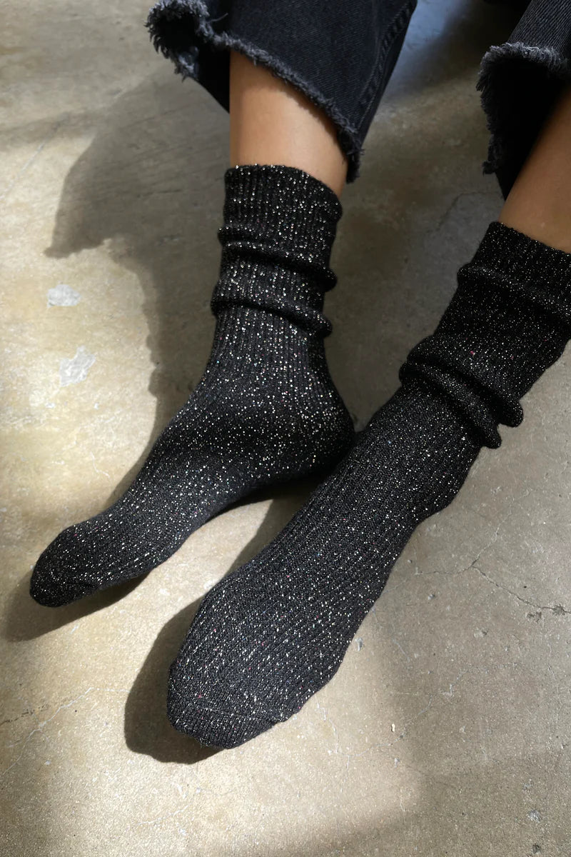Le Bon Shoppe - Winter Sparkle Socks | Starry Night