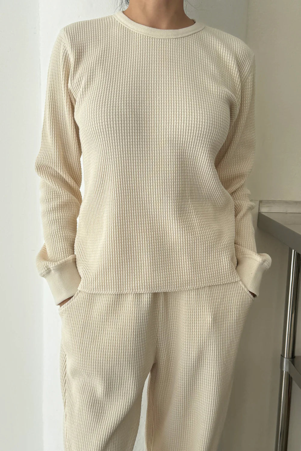 Le Bon Shoppe - Waffle Fundamental Tee | Naturel