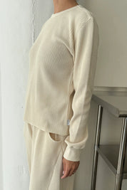 Le Bon Shoppe - Waffle Fundamental Tee | Naturel