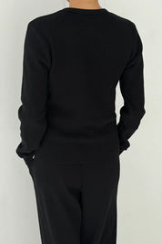 Le Bon Shoppe - Waffle Fundamental Tee | Black