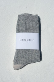 Le Bon Shoppe - Wool Waffled Socks | Stone