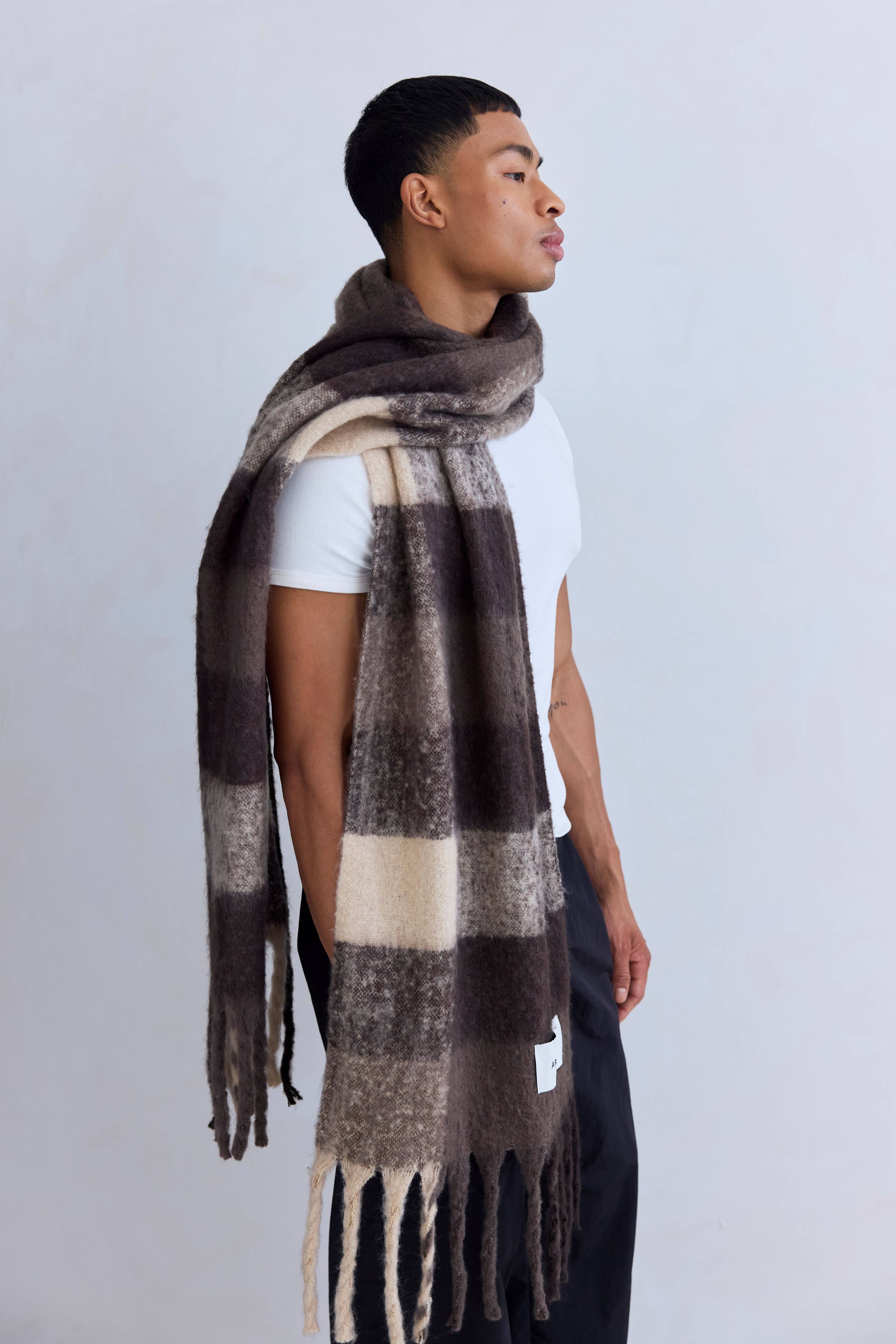 Arctic Fox & Co. - The Reykjavik Scarf | Brown Check