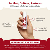 Zizia Botanicals - Giant All Balm Jumbo Stick | Cherry